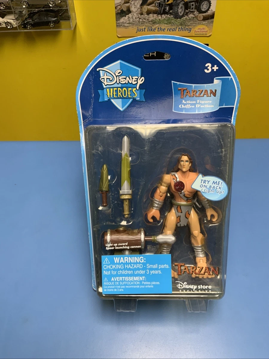 Disney Tarzan Tarzan Cartoon & TV Character Action Figures for