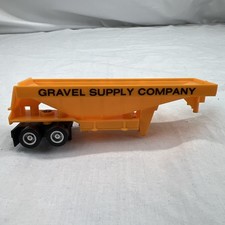 Vintage TYCO Trucking USA 1 Gravel Supply Company Trailer