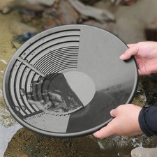 Plastic Gold Pan Basin Gold Mining Pan Ergonomic Gold Panning Tool Hot Sale