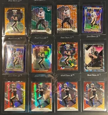 Ian Book Lot of 45 Rookie Cards.  SP's, Prizms, #d's Rated Rookie