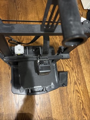 Creality Ender 3 V3 3d Printer Used with Inland White PLA Pro Filament