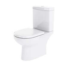 Image of Close Coupled Toilet Pan & Cistern  - 825mm x 395mm x 670mm