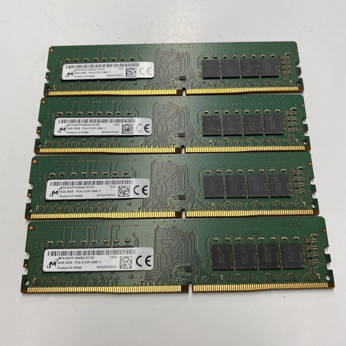 Micron DDR4 SDRAM 8 GB Capacity per Module DIMM Computer Memory
