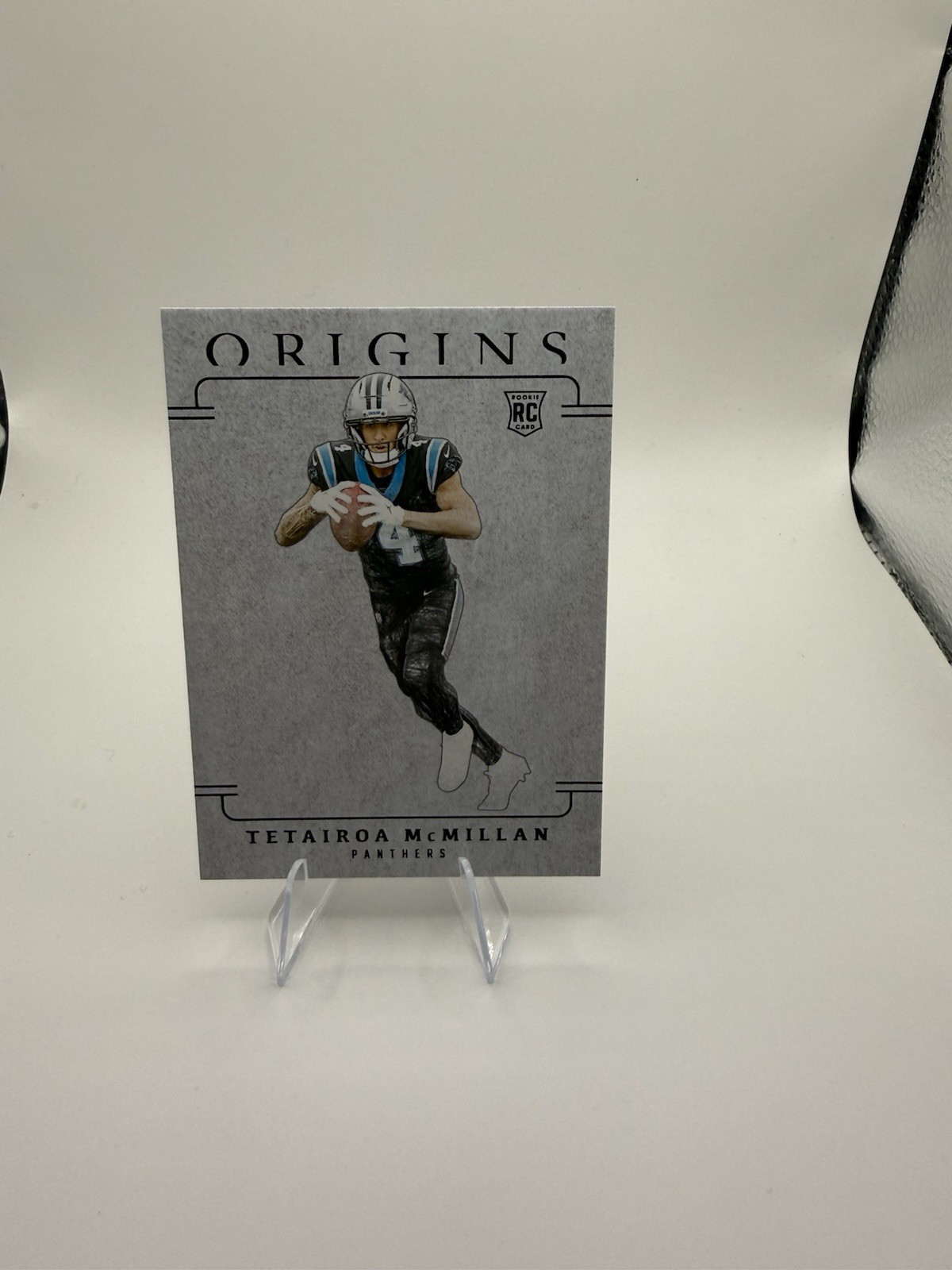 Tetairoa McMillan 2025 Origins Rookie Blank Slate RC Case Hit SSP #20 Football