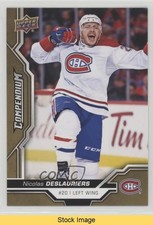 2018-19 Upper Deck Compendium Gold Nicolas Deslauriers #219 READ 1hh