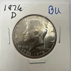 1976-D Kennedy Half Dollar BU (Brilliant Uncirculated) Denver Mint