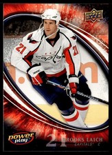 2008-09 Upper Deck Power Play Box Set Brooks Laich Washington Capitals #294