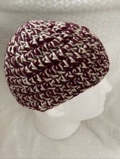 Adult Handmade Crochet Thick Warm Skull Cap
