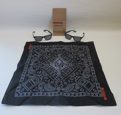 2x Jägermeister Sonnenbrille + 1x Bandana / Stofftuch