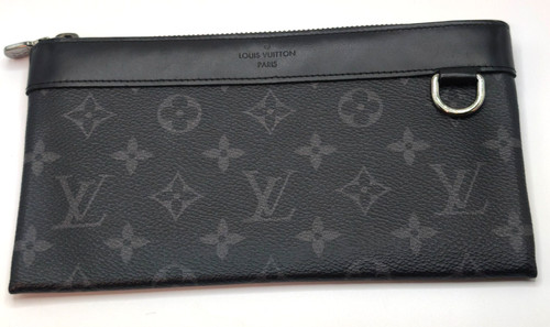 Louis Vuitton Pochette Discovery PM Monogram Eclipse Clutch Bag M44323 France A
