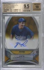 2010 Bowman Sterling Prospects Gold Refractor /50 Zach Lee BGS 9.5 GEM MINT Auto