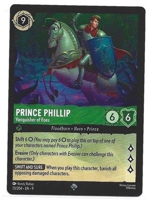 Prince Phillip - Vanquisher of Foes 73/204 Fabled Regular