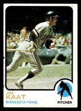 1973 Topps Baseball Jim Kaat #530 lower grade Minnesota Twins