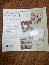 New Creative Memories 12"x12" Natural Scrapbook Pages 15 Sheets 2002 Old Style