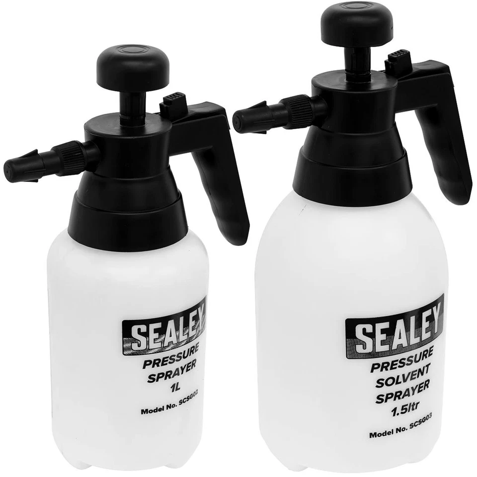 Sealey Pressure Solvent Sprayer Viton Seals for Brake Cleaner Spray Bottle - Image 2 of 2