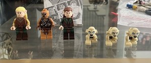 LEGO Lord Of The Rings Minifigure Lot, Elves, Gollum, Orc!!