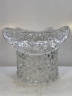 Fenton Daisy and Button Top Hat Clear Extra Large (5”H 6-1/8"W) Vintage EAPG