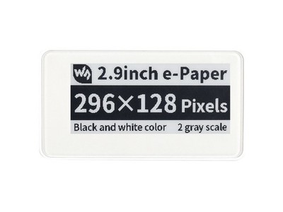 Waveshare 2,9 Zoll großes, passiv NFC-gespeistes E-Paper E-Ink Display