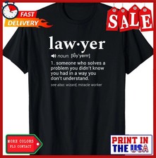 Lawyer Dictionary Definition Funny Gag Design for Lawyers Gift Unisex T-Shirt