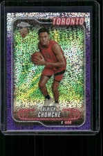 2024-25 Topps Chrome - Purple Speckle Refractor #191 Ulrich Chomche #/299