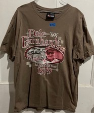 CHASE Dale Earnhardt Brown 1979 RACECAR T shirt Rookie of the year Medium NASCAR