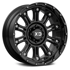 XD Series XD829 HOSS 2 Wheel 18x9 (0, 8x165.1, 125.1) Black Single Rim