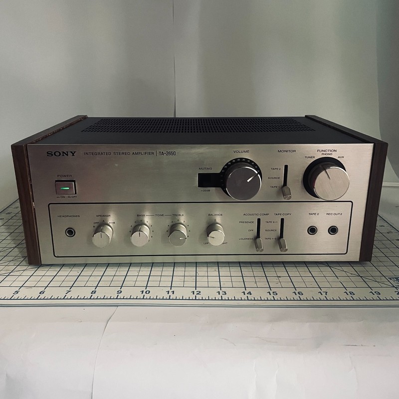 Sony TA-2650 Integrated Stereo Amplifier PARTS ONLY