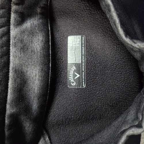 Callaway 1/4 Zip Performance Golf Pullover Black Mens XXL *Read* - Picture 6 of 7
