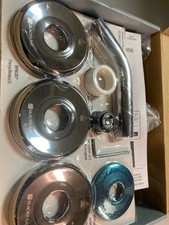 Glacier Bay Aragon 3-Handle Tub Shower Faucet, Chrome w/ Valve