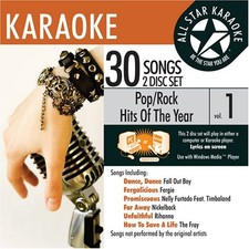 ALL STAR KARAOKE POP/ROCK HITS OF THE YEAR VOL. 1 ASK-77 - V/A - 2 CD MINT