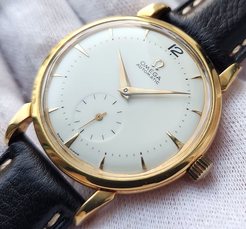 OMEGA AUTOMATIC BUMPER SECOND HAND 80 MICRONS WHI… - image 6