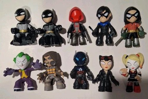 Lot of 10 Funko Batman Arkham Series Mystery Minis