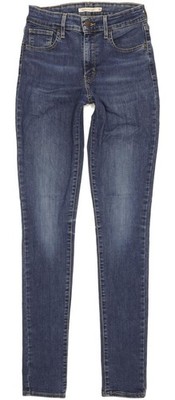 Levi's 721  Damen Blau Skinny Slim Stretch Jeans W26 L32 (102431)