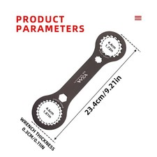 Aluminum Bike Bottom Bracket Wrench 44/46mm DUB BB Repair Tool Spanner
