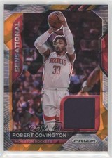 2020 Panini Prizm Sensational Swatches Orange Ice Robert Covington #SSW-RCV 0g4b