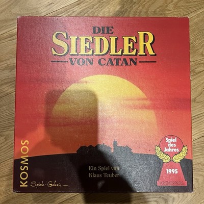 KOSMOS Die Siedler von Catan - Basisspiel - Holzversion unbespielt