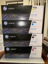 NEW HP LaserJet 410A Toner Cartridge Set Black, Cyan, Magenta  Yellow