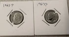 Roosevelt Dimes 1962 & 1963 Uncirculated Silver 10C US Coins Lot