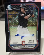 Cooper Ingle 2026 Bowman Baseball Mega Box Black Mojo Refractor Auto Rc #08/10