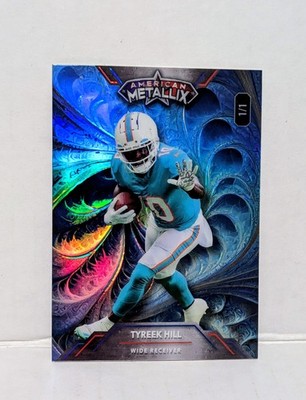 2023 Tyreek Hill Miami Dolphins Wild Card Metallix 1/1 Refractor
