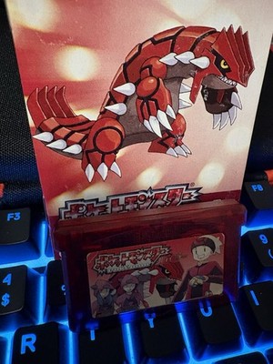 Pokemon Ruby Nintendo Japan Game Boy Advance GBA w/ Manual