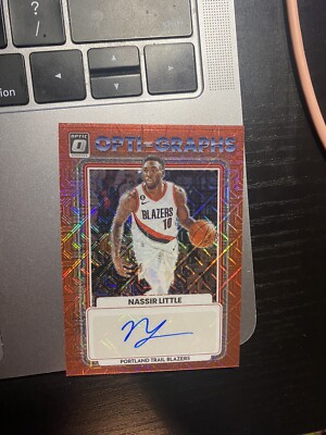 2022-23 Donruss Optic Nassir Little Red Choice Prizm Opti-Graphs Auto #OG-NSL