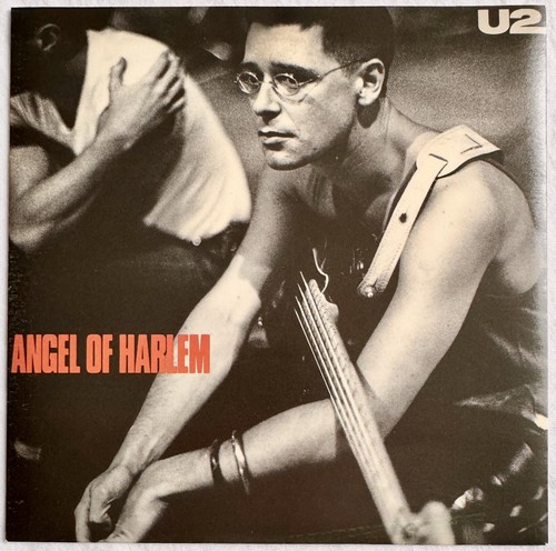U2 -Angel Of Harlem- Very Rare Australian Limited Edition Blue Vinyl 7” Record - Imagen 2 de 5