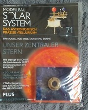 Modellbau Solar System Tellurium OVP Nr.71 Heft und Teile 