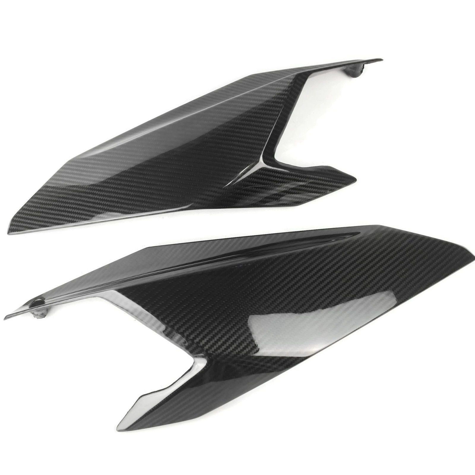 Caches latéraux carbone ultra légers pour moto KTM 1290 Super Duke 17-19