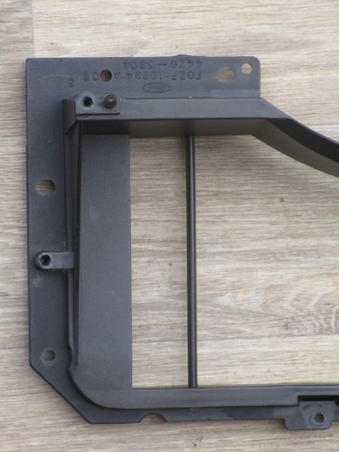 90-93 MUSTANG BLACK GAUGE CLUSTER FRONT COVER HOUSING BEZEL OEM GT LX 93WHITE - Picture 5 of 16