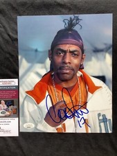 COOLIO SIGNED 8X10 GANGSTERS PARADISE RAP AUTO JSA COA
