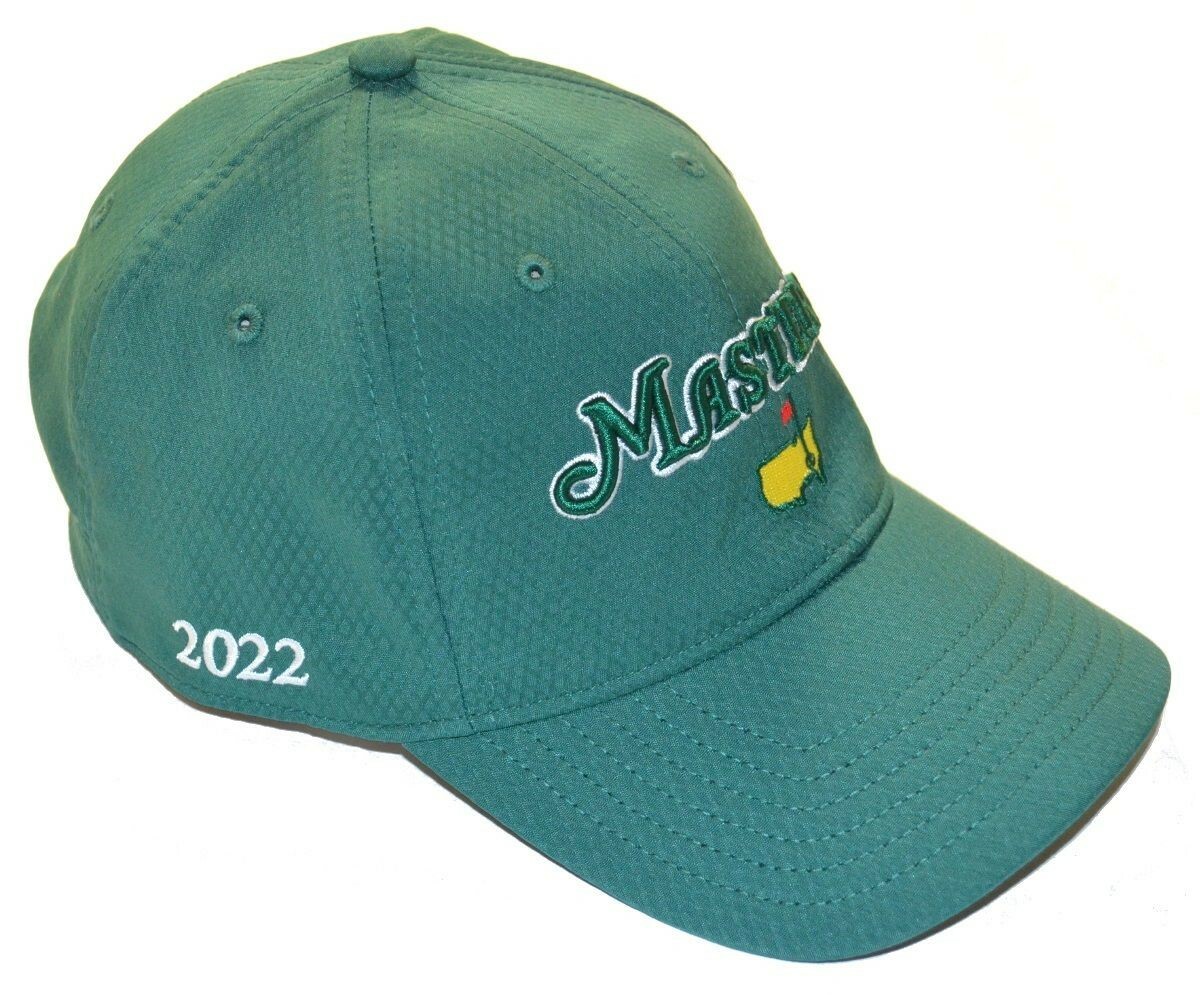 2022 MASTERS (GREEN) Dated PERFORMANCE TECH Hat from Augusta  display picture 2