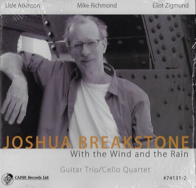 Joshua Breakstone With The Wind and the Rain CD NEW in shrink wrap FREE Shipping