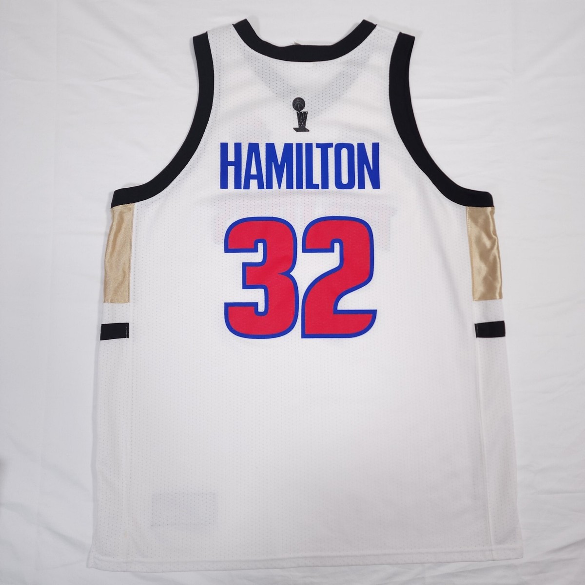 希少！ NBA PISTONS リチャード・ハミルトン ★ピストンズ ユニホーム Richard Hamilton Champion NBA Authentic Jersey 52 Detroit